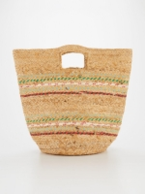 LittleWoods Pieces Pcvida Jute Bag - Natural