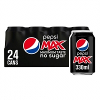 Tesco  Pepsi Max 24 X 330Ml