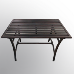InExcess  Steel Black Brushed Bronze Garden Occasional Table