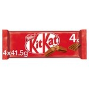 Kit Kat 4 Finger Milk Chocolate Bar Multipack 4 Pack £1.25
