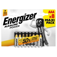 Iceland  Energizer Alkaline Power AAA Batteries, 8 Pack