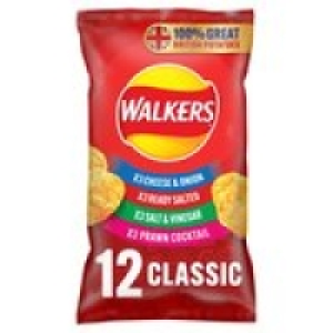 Walkers Classic Variety Multipack Crisps  £2.75