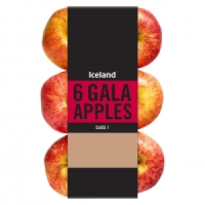 Iceland  Iceland 6 Gala Apples 6 Unit