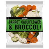 Iceland  Iceland Carrot, Cauliflower and Broccoli 500g