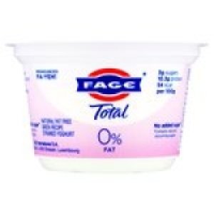 Fage Total 0% Fat Strained Yoghurt £0.80