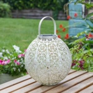 RobertDyas  Smart Garden Damasque Cream/Gold Lantern