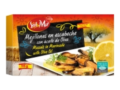 Sol < Mar Mussels in Marinade with Olive Oil