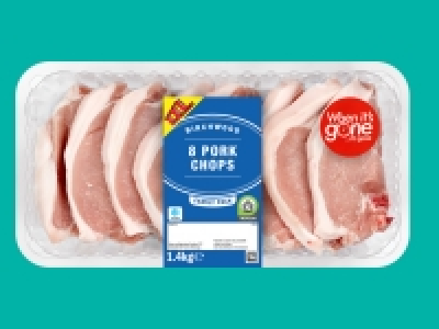 Lidl  Birchwood 8 Pork Chops