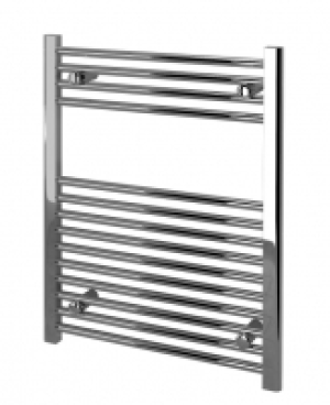 Wickes  Kudox Straight Towel Radiator - Chrome 600 x 750 mm