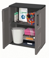 Wickes  Exterior Mid Storage Cabinet with Shelves - 370 x 680 x 840m