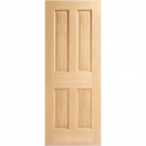 Wickes Cobham Oak Veneer 4 Panel Internal Door - 1981 x 762m £100.00