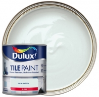Wickes  Dulux Tile Paint - Jade White - 600ml