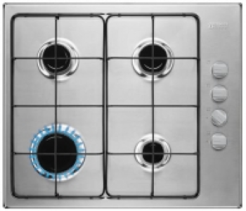Zanussi ZGH62414XS Stainless Steel Gas Hob - 60cm