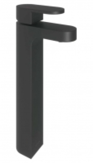 Beckington Single Lever Tall Mono Basin Mixer Tap - Matt Bla