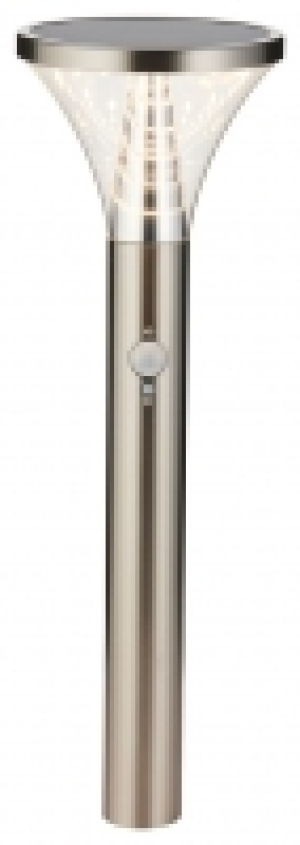 Saxby Toko Outdoor Solar Spike Light - Brushed Stainless Ste