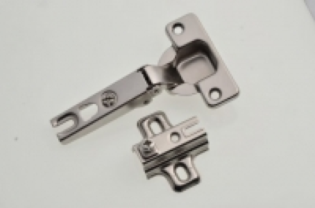 Wickes Concealed 90 Degree Slide On Hinge Nickel Plated 35mm