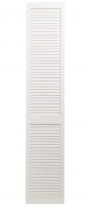 Wickes White Closed Internal Louvre Door - 1981 x 381mm