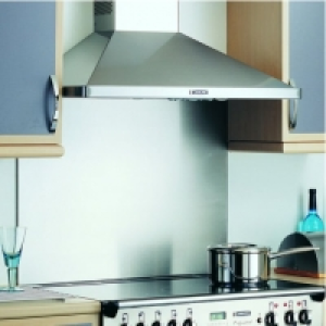 Wickes  Rangemaster Splashback - Stainless Steel 1.1m