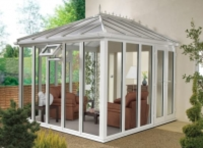 Wickes  Wickes Edwardianfull Glass Conservatory - 15 x 10ft