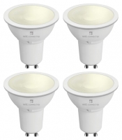 Wickes  4lite WiZ Connected LED SMART GU10 Light Bulbs - Warm White 