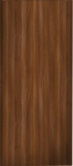 Spacepro Sliding Wardrobe Door Walnut Frame & Panel - 2220 x