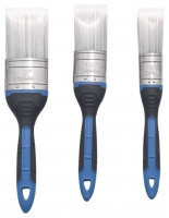 Wickes  All Purpose Soft Grip Paint Brushes - Pack of 3