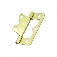 Wickes  Wickes Flush Hinge - Brass 38mm Pack of 2