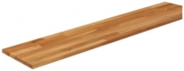 Natural Oak Shelf 1800x300x27mm
