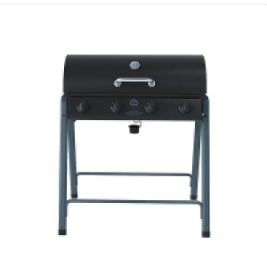 Homebase Self Assembly Required Texas Barrel 4 Burner Gas BBQ