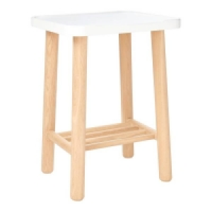 No Assembly Required House Beautiful Trua Oak Side Table