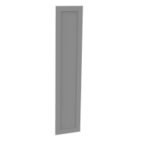 Homebase Self Assembly Required Fitted Bedroom Shaker Wardrobe Door - Grey
