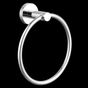Homebase Zinc Resonance Towel Ring