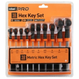 Rolson Pro Hex Key Set 10pc £10.00