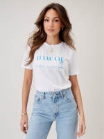 LittleWoods Michelle Keegan Hawaii T-Shirt - White