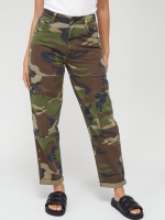 LittleWoods V By Very Straight Cargo Trouser - Camo