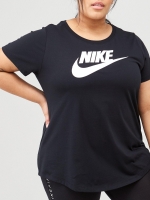 LittleWoods Nike NSW Essential Futura SS Tee (Curve) - Black