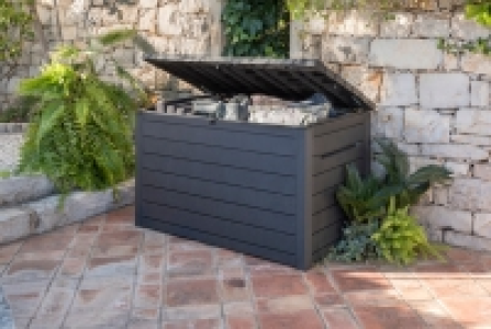 InExcess  Keter - Ontario Garden Deck Storage Box 870 Litres - Graphit