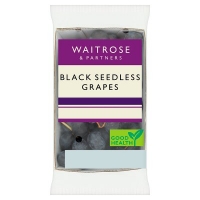 Waitrose  Waitrose Black Seedless Grapes