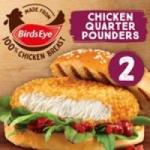 Birds Eye 2 Chicken Quarter Pounders £1.50