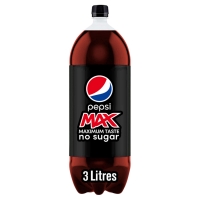 Iceland  Pepsi Max No Sugar Cola Bottle 3L