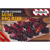 Iceland  TGI Fridays Slow Cooked Mini BBQ Ribs in a Tennessee Style G