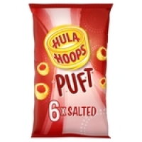 Morrisons  Hula Hoops Puft Salted Multipack Crisps 6 Pack