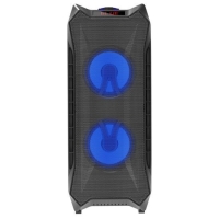 RobertDyas  iJoy Tower LED Light Up Bluetooth Speaker - Black