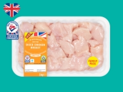 Lidl  Birchwood XXL Diced British Chicken Breast