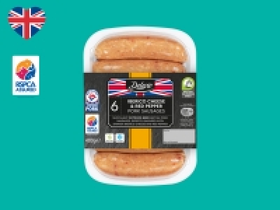 Deluxe 6 Iberico Cheese < Red Pepper British Pork Sausage