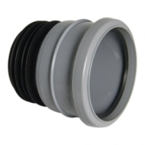 FloPlast 110mm Universal Pipe Connector - Grey