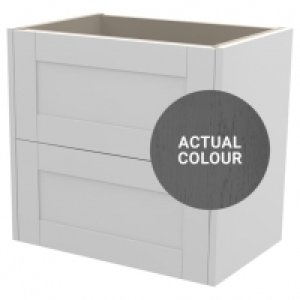 Duarti By Calypso Highwood 600mm Slimline 2 Drawer Wall Hung
