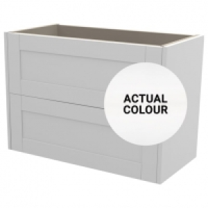 Duarti By Calypso Highwood 800mm Slimline 2 Drawer Wall Hung