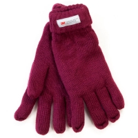 Partridges Ssp Hats And Accessories Ladies Thinsulate Knitted Winter Gloves - One Size Assorted 