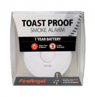 Wickes  FireAngel Toast Proof Smoke Alarm 1 Year Battery